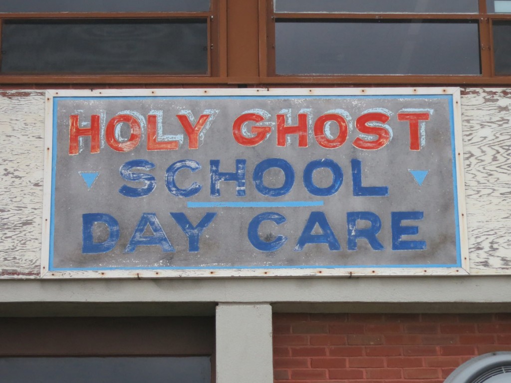 “DAY CARE” At the Holy Ghost School.