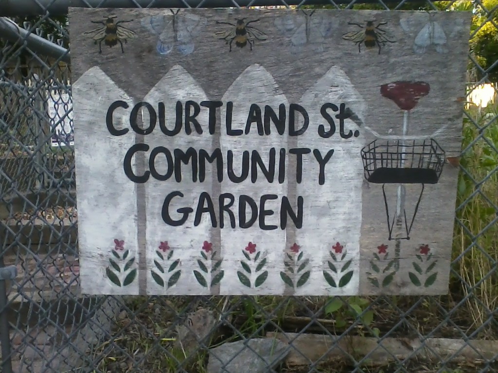 "COURTLAND St. COMMUNITY GARDEN"