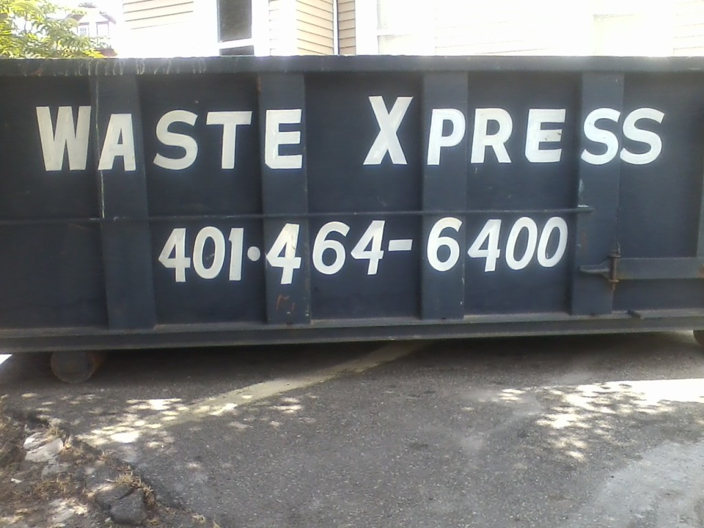 "WASTE XPRESS 401•464-6400"