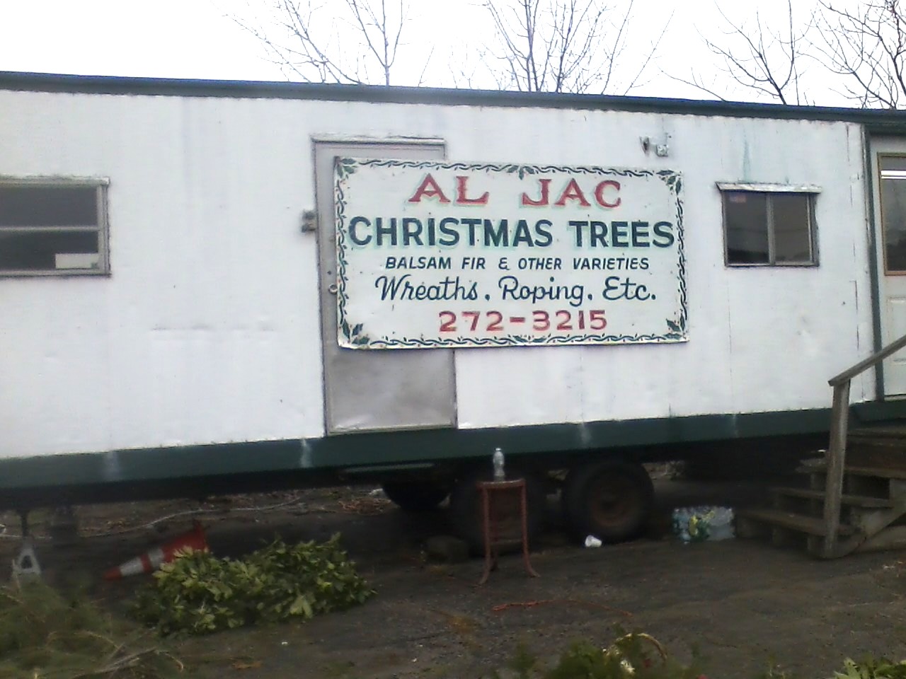 Al Jac Christmas Trees Trailer