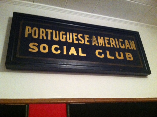 "PORTUGUESE-AMERICAN SOCIAL CLUB"