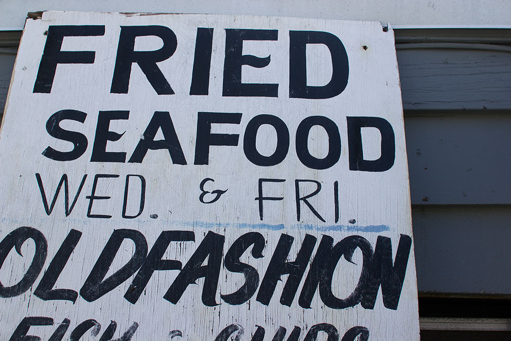 Fried Seafood: closeup