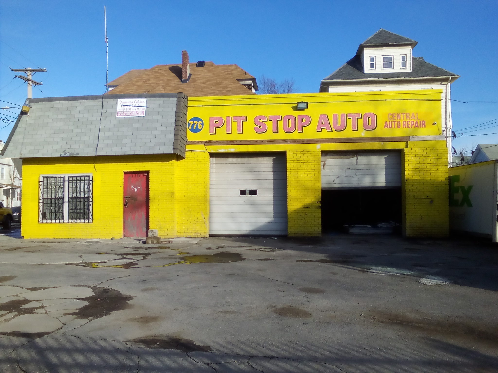 Pit Stop Auto PVD Signs